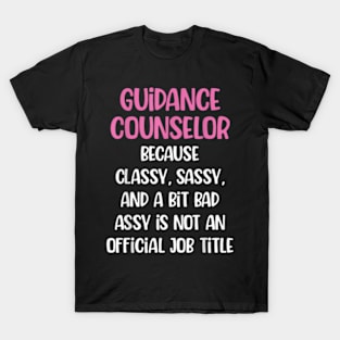 Guidance Counselor, Female Guidance Counselor T-Shirt